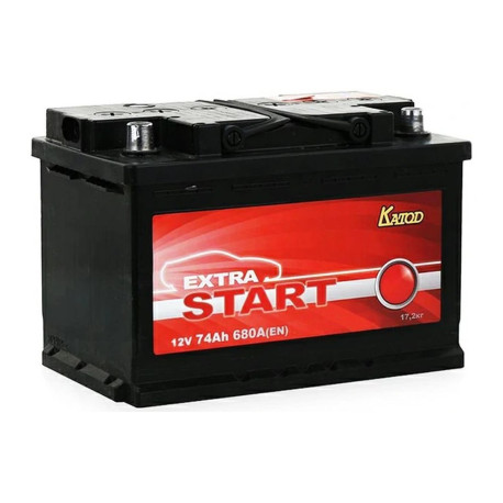 Аккумулятор Extra Start 74ач 680а обр. пол.