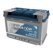 Аккумулятор GLADIATOR dynamic 77ач 720а прям. пол.
