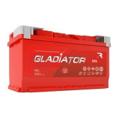 Аккумулятор GLADIATOR EFB 95ач 930а обр. пол.