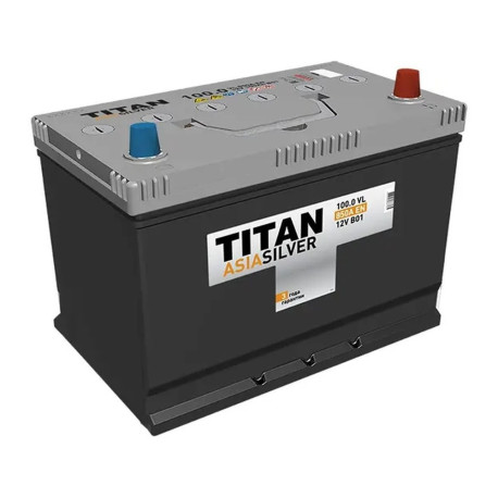 Аккумулятор TITAN ASIASILVER 100/850 D31L обр. пол.