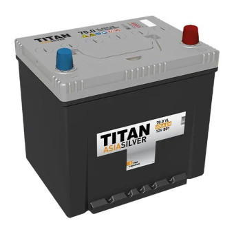 Аккумулятор TITAN ASIASILVER 70/600 D23L обр. пол.