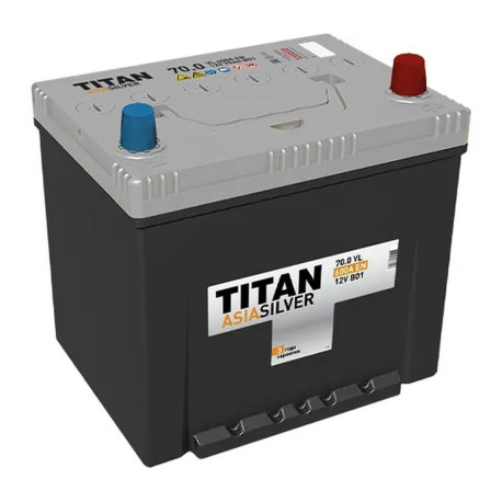 Аккумулятор TITAN ASIASILVER 70/600 D23L обр. пол.