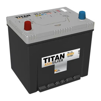Аккумулятор TITAN ASIA EFB 70/600 D23R прям. пол.
