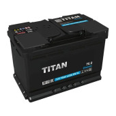 Аккумулятор TITAN Classic 75ач 620а обр. пол.