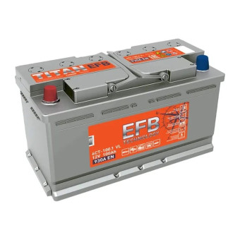 Аккумулятор TITAN EFB 100ач 930а прям. пол.