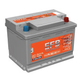 Аккумулятор TITAN EFB 75ач 710а обр. пол.