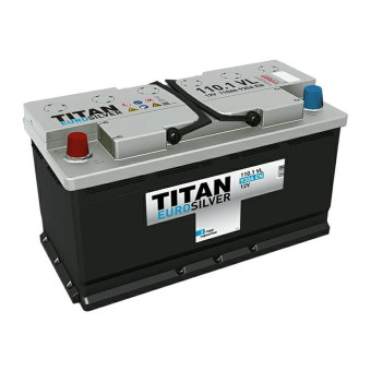 Аккумулятор TITAN EUROSILVER 110ач 930а прям. пол.