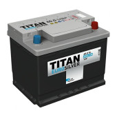 Аккумулятор TITAN EUROSILVER 60ач 600а обр. пол.