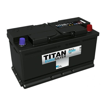 Аккумулятор TITAN EUROSILVER 85ач 800а обр. пол.