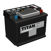 Аккумулятор TITAN Standart 62ач 570а обр. пол.