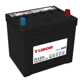 Аккумулятор TUBOR 75/700 D26 обр. пол.