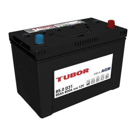Аккумулятор TUBOR 85/800 D31 обр. пол.