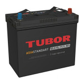 Аккумулятор TUBOR ASIA STANDART 50/430 B24L обр. пол.