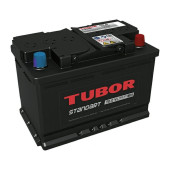 Аккумулятор TUBOR STANDART 70ач 600а обр. пол.