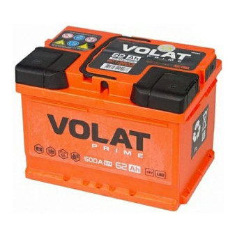 Аккумулятор Volat Prime VS620 62ач 600а обр. пол.