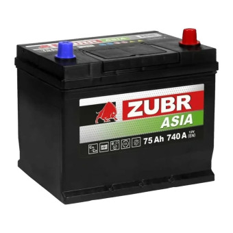Аккумулятор ZUBR Premium ZPA750 74/740 D26 обр. пол.