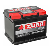Аккумулятор ZUBR Ultra 60ач 600а обр. пол.