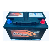 Аккумулятор DekaPower AGM VRL3 70ач 760а обр. пол.