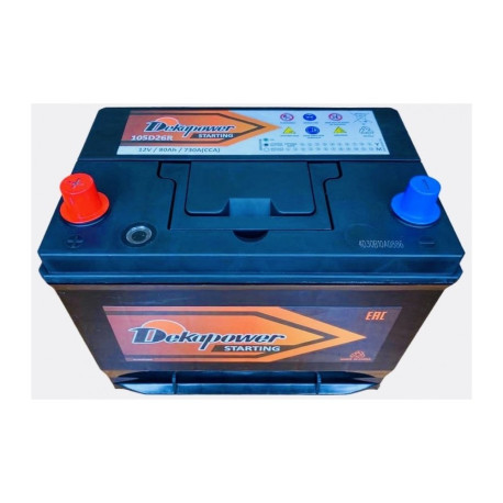 Аккумулятор DekaPower 80/730 105D26R прям. пол.